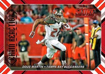 Doug Martin Tampa Bay Buccaneers 2016 Panini Score NFL Chain Reaction Red #9